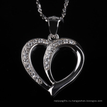 Навсегда Любовь в форме сердца мода ювелирных изделий ожерелье для подарка
